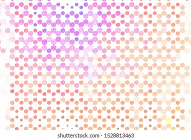 Light Pink, Red vector backdrop with wry lines. Colorful abstract illustration with gradient lines. Abstract style for your business design.