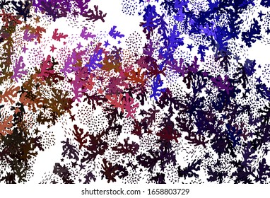 Light Pink, Red vector backdrop with memphis shapes. Decorative design in abstract style with random forms. Simple design for your web site.
