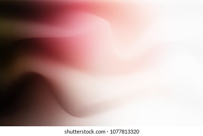 Light Pink, Red vector background with lamp shapes. Blurred geometric sample with gradient bubbles.  A completely new memphis design for your business.