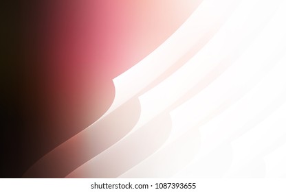 Light Pink, Red vector background with straight lines. Decorative shining illustration with lines on abstract template. Pattern for your busines websites.