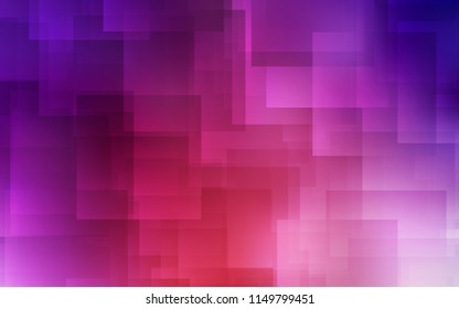 Light Pink, Red vector background with straight lines. Blurred decorative design in simple style with lines. Template for your beautiful backgrounds.