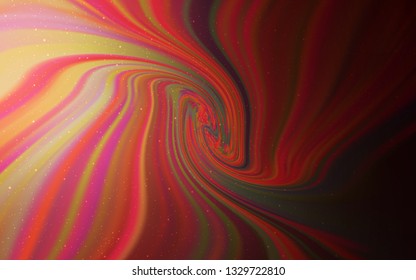 Light Pink, Red vector background with astronomical stars. Modern abstract illustration with Big Dipper stars. Pattern for astronomy websites.