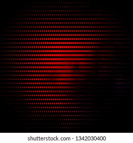 Light Pink, Red vector background with circles. Illustration with set of shining colorful abstract spheres. New template for your brand book.