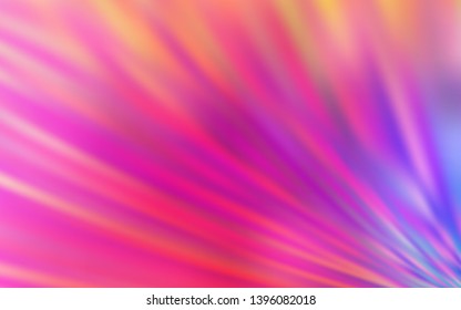 Light Pink, Red vector background with straight lines. Modern geometrical abstract illustration with Lines. Best design for your ad, poster, banner.