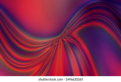 Light Pink, Red vector background with wry lines. Shining colorful illustration in simple style. A new texture for your  ad, booklets, leaflets.