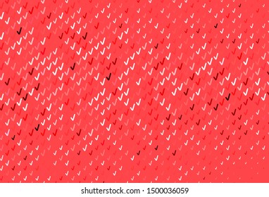 Light Pink, Red vector background with lines. Geometric illustration in abstract style with gradient.  The best colorful design for your business.