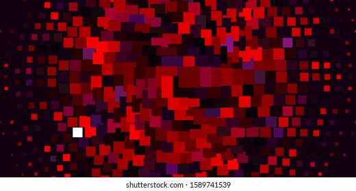 Light Pink, Red vector background with rectangles. Abstract gradient illustration with colorful rectangles. Best design for your ad, poster, banner.