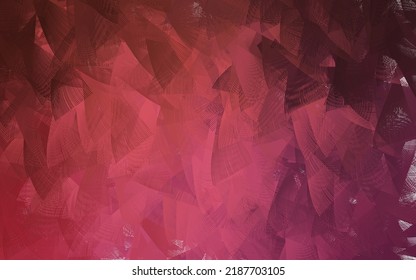 Light Pink, Red vector background with abstract shapes. Simple colorful illustration with abstract gradient shapes. Modern design for your business card.