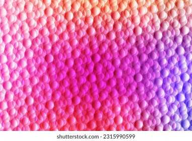 Light Pink, Red vector background with spots. Modern abstract illustration with colorful water drops. Design for your business advert.