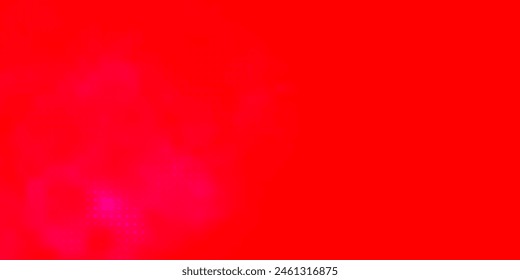 Light Pink, Red vector background with circles. Abstract decorative design in gradient style with bubbles. Design for posters, banners.