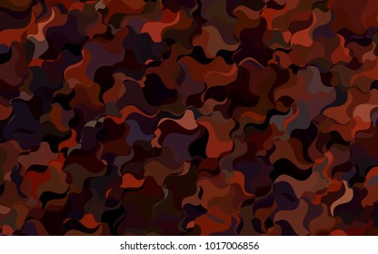 Light Pink, Red vector bandy template. A sample with blurred shapes. The completely new template can be used for your brand book.
