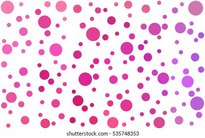 Light Pink Red Vector banners set of circles, spheres. Abstract Circles. Art Vector Background.