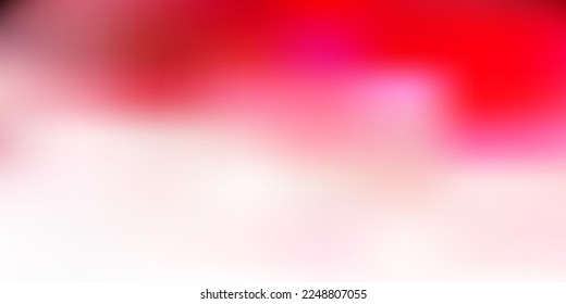 Light pink, red vector blur texture. Abstract colorful illustration in blur style with gradient. Background for mobile phones.