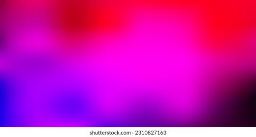 Hellrosa, roter Vektorunscharfer Hintergrund. Abstrakte farbige Illustration mit unscharfem Farbverlauf. Design der Landing-Seiten.