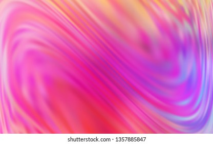 Light Pink, Red vector blurred and colored pattern. Modern abstract illustration with gradient. New way of your design.