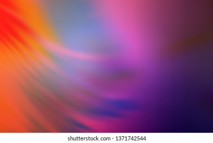 Light Pink, Red vector blurred shine abstract background. Modern abstract illustration with gradient. New way of your design.