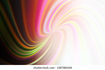 Light Pink, Red vector blurred bright template. Colorful illustration in abstract style with gradient. Completely new design for your business.
