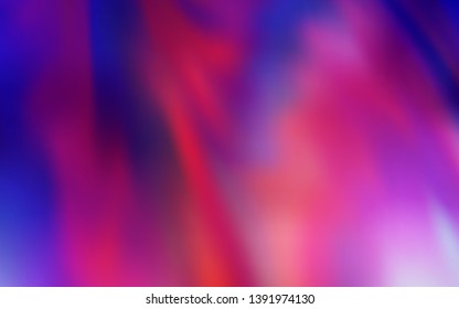 Light Pink, Red vector blurred background. Glitter abstract illustration with gradient design. New design for your business.