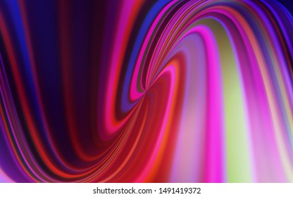 Light Pink, Red vector blurred shine abstract background. Abstract colorful illustration with gradient. Background for designs.
