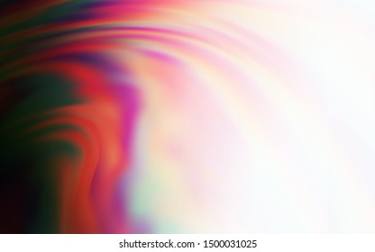 Light Pink, Red vector blurred shine abstract template. New colored illustration in blur style with gradient. Smart design for your work.