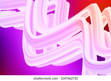 Light Pink, Red vector blurred bright texture. Modern abstract illustration with gradient. The best blurred design for your business.