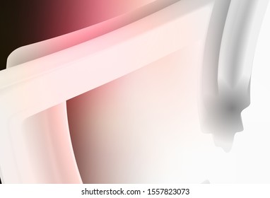 Light Pink, Red vector blurred shine abstract background. New colored illustration in blur style with gradient. Elegant background for a brand book.