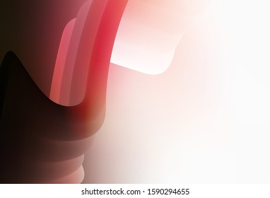 Light Pink, Red vector blurred shine abstract template. Abstract colorful illustration with gradient. New style design for your brand book.