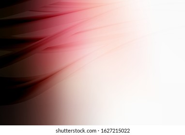Light Pink, Red vector blurred shine abstract template. New colored illustration in blur style with gradient. New style for your business design.