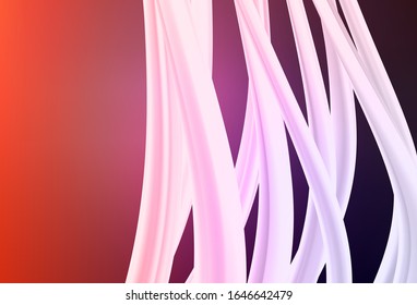 Light Pink, Red vector blurred template. A completely new colored illustration in blur style. New style for your business design.