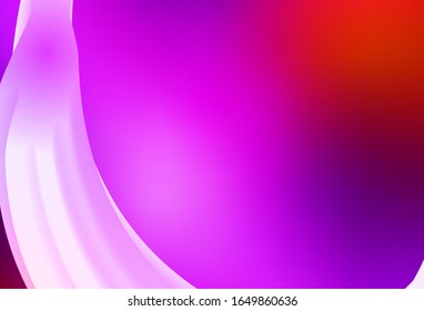 Light Pink, Red vector blurred bright texture. Creative illustration in halftone style with gradient. The best blurred design for your business.