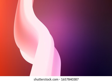 Hellrosa, rote Vektorillustration, unscharfer Hintergrund. Farbige abstrakte Illustration mit Farbverlauf. Das beste unscharfe Design für Ihr Unternehmen.