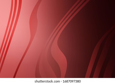 Light Pink, Red vector blurred shine abstract template. New colored illustration in blur style with gradient. New design for your business.