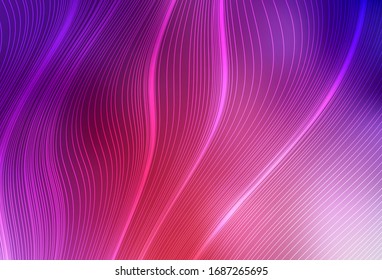 Light Pink, Red vector blurred bright template. Modern abstract illustration with gradient. New style for your business design.