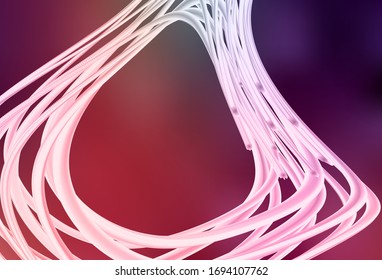 Light Pink, Red vector blurred background. An elegant bright illustration with gradient. Background for designs.