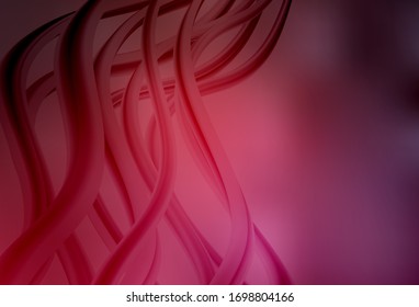 Light Pink, Red vector blurred shine abstract texture. A completely new colored illustration in blur style. New style for your business design.