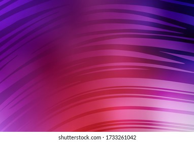 Light Pink, Red vector blurred bright template. New colored illustration in blur style with gradient. Smart design for your work.