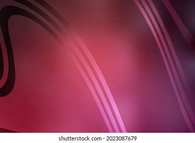 Light Pink, Red vector blurred shine abstract texture. A completely new colored illustration in blur style. Smart design for your work.