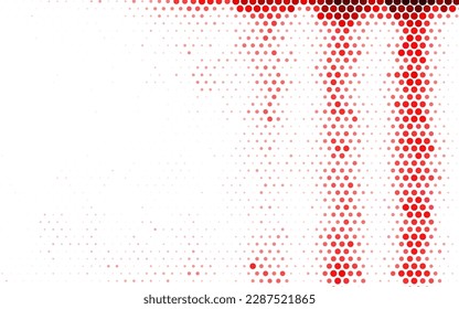 Light Pink, Red vector Blurred bubbles on abstract background with colorful gradient. Abstract illustration with colored bubbles in nature style. Wallpaper for a cell phone.