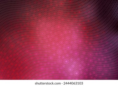 Light Pink, Red vector Blurred bubbles on abstract background with colorful gradient. Modern abstract illustration with colorful water drops. Wallpaper for a cell phone.