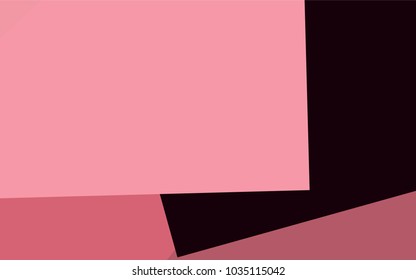 Light Pink, Red vector blurry rectangular background. Geometric background in square style with gradient. The pattern can be used for brand-new background.