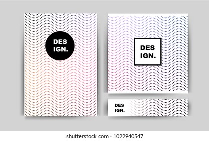 Light Pink, Red vector brochure for ui, ux design. Modern abstract design concept with colorful gradient. Pattern can be used as a template for calendars.