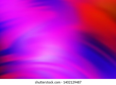 Light Pink, Red vector colorful blur backdrop. Colorful abstract illustration with gradient. Blurred design for your web site.