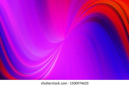 Light Pink, Red vector colorful blur background. Shining colored illustration in smart style. Background for designs.
