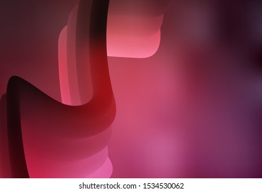 Light Pink, Red vector colorful blur backdrop. Glitter abstract illustration with gradient design. Background for a cell phone.