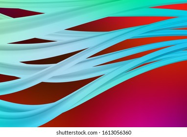 Light Pink, Red vector colorful abstract texture. New colored illustration in blur style with gradient. Background for a cell phone.