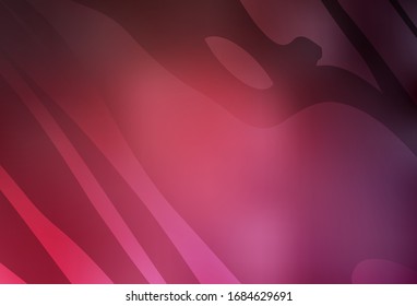 Light Pink, Red vector colorful blur background. Colorful abstract illustration with gradient. New style for your business design.