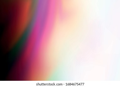 Hellrosa, rote Vektorillustration, bunter abstrakter Hintergrund. Farbige Illustration im abstrakten Stil mit Farbverlauf. Hintergrund für Designs.