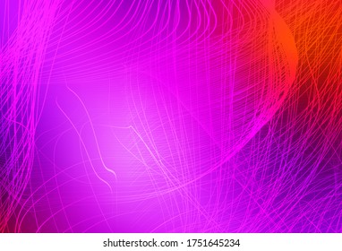 Color rosa claro, textura abstracta de color vectorial rojo. Una ilustración de color completamente nueva en un estilo borroso. Diseño borroso para su sitio web.