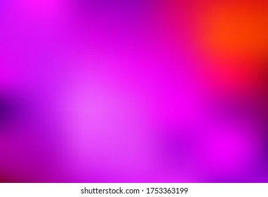 Light Pink, Red vector colorful abstract texture. A completely new colored illustration in blur style. Blurred design for your web site.