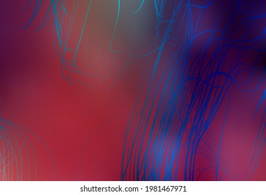 Light Pink, Red vector colorful abstract texture. New colored illustration in blur style with gradient. Smart design for your work.